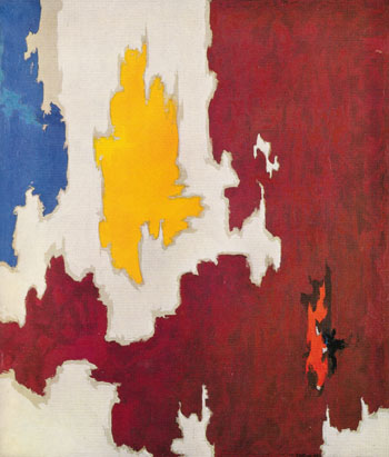 October 1950 - Clyfford Still reproduction oil painting