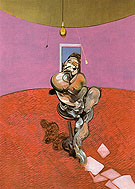 Portrait of Georeg Dyer Talking 1966 - Francis Bacon