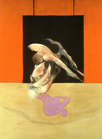 Figure in Movement 1978 - Francis Bacon reproduction oil painting