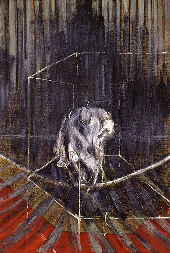 Untitled Crouching Nude 1950 - Francis Bacon reproduction oil painting