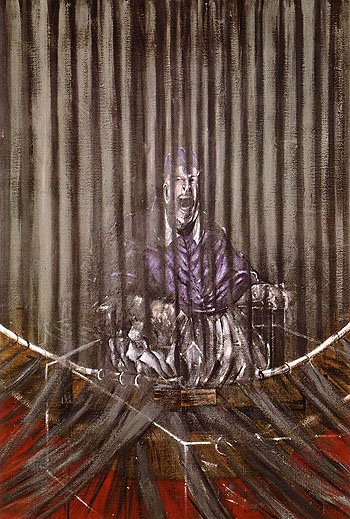 Study after Valazquez 1950 - Francis Bacon reproduction oil painting