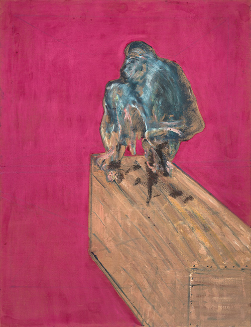 Study of a Chimpanzee 1957 - Francis Bacon reproduction oil painting