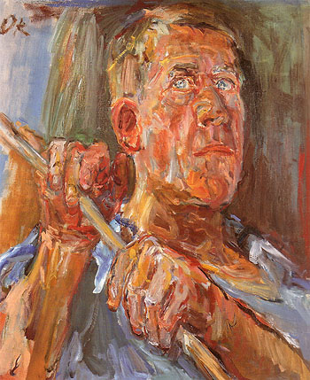 Self Portrait 1948 - Oskar Kokoshka reproduction oil painting