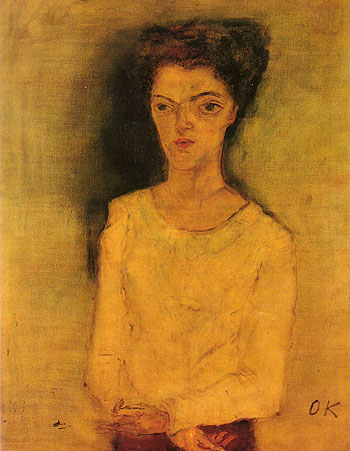 Martha Hirsch 1909 - Oskar Kokoshka reproduction oil painting