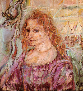 Alma Mahler 1912 - Oskar Kokoshka reproduction oil painting