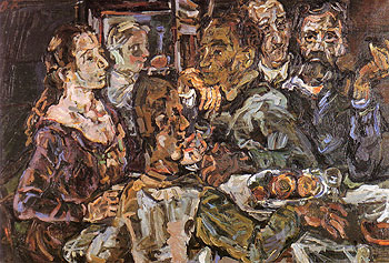 The Friends 1914 - Oskar Kokoshka reproduction oil painting