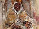The Arab of Temacina 1928 - Oskar Kokoshka