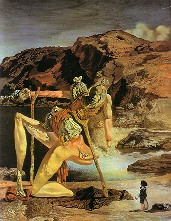 Spectre of Sex Appeal 1932 - Salvador Dali reproduction oil painting
