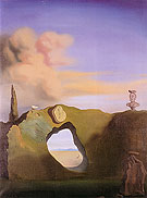 Triangular Hour 1933 - Salvador Dali reproduction oil painting