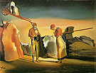 Ataviam of Twilight 1933 1934 - Salvador Dali reproduction oil painting