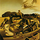 Autumn Cannibalism 1936 - Salvador Dali reproduction oil painting