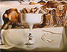 Apparation of Face and Fruit Dish on a Beach 1938 - Salvador Dali reproduction oil painting