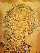 Raphaelesque Head Exploding 1951 - Salvador Dali reproduction oil painting