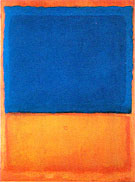 Untitled Red Blue Orange 1955 - Mark Rothko