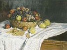 Still Life with Grapes and Apples 1880 - Claude Monet