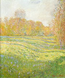 Meadow at Giverny 1886 - Claude Monet reproduction oil painting