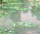 Water Lilies 1905 2 - Claude Monet reproduction oil painting