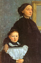 The Bellelli Family detail 1858 - Edgar Degas reproduction oil painting