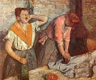 Ironing Woman The Laundresses 1884 - Edgar Degas