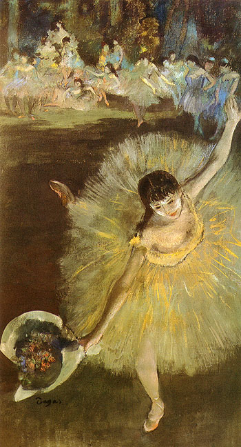 L Etoile - Edgar Degas reproduction oil painting