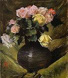 Flowers Roses 1883 - William Merrit Chase reproduction oil painting