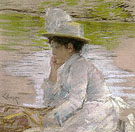 Untitled Portait of Mrs Chase 1886 - William Merrit Chase