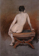 Seated Nude 1888 - William Merrit Chase