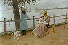 Afternoon by the Sea 1889 - William Merrit Chase