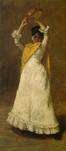 A Madrid Dancing Girl 1886 - William Merrit Chase