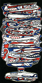 The Glass of Water V 1967 - Jean Dubuffet reproduction oil painting