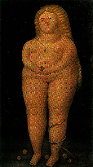 Eve 1968 - Fernando Botero reproduction oil painting