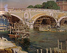 The Bridge Builders 1904 - Alson Skinner Clark reproduction oil painting