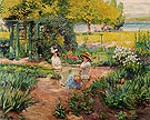 In The Garden 1910 - Alson Skinner Clark