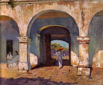 Sol y Sombra 1923 - Alson Skinner Clark reproduction oil painting