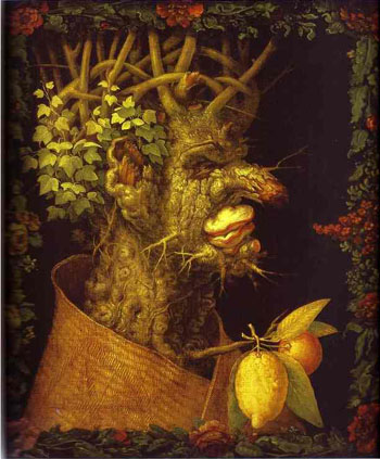 Winter 1563 - Giuseppe Arcimboldo reproduction oil painting