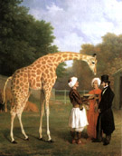 The Nubian Giraffe 1827 - Jean Laurent Agasse reproduction oil painting