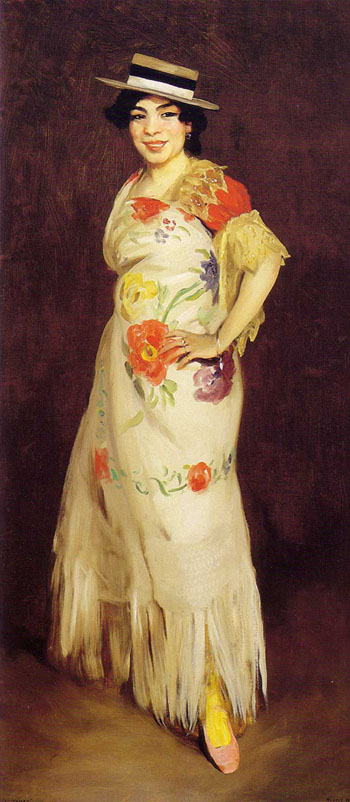 El Tango 1908 - Robert Henri reproduction oil painting