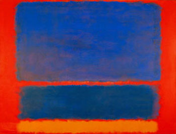 Blue Orange Red SF - Mark Rothko reproduction oil painting