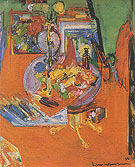 Red Table 1938 - Hans Hofmann