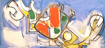 Moloch I 1946 - Hans Hofmann reproduction oil painting