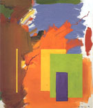 Autumn Chill and Sun 1962 - Hans Hofmann reproduction oil painting