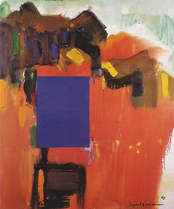 Paling Moon 1965 - Hans Hofmann reproduction oil painting