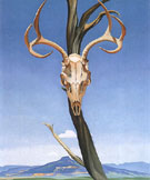 Deer Skull With Pedernal 1936 - Georgia O'Keeffe
