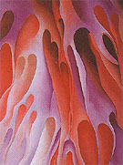 Red and Pink 1925 - Georgia O'Keeffe