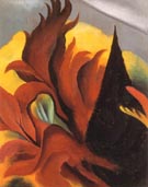 Red Maple 1922 - Georgia O'Keeffe reproduction oil painting