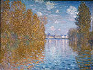 Autumn on the Seine, Argenteuil - Claude Monet