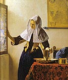 Woman with a Water Jug 1662 - Johannes Vermeer