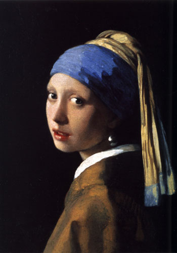 The Girl with a Pearl Earring - Johannes Vermeer reproduction oil painting
