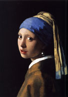 The Girl with a Pearl Earring - Johannes Vermeer reproduction oil painting