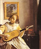 The Guitar Player - Johannes Vermeer